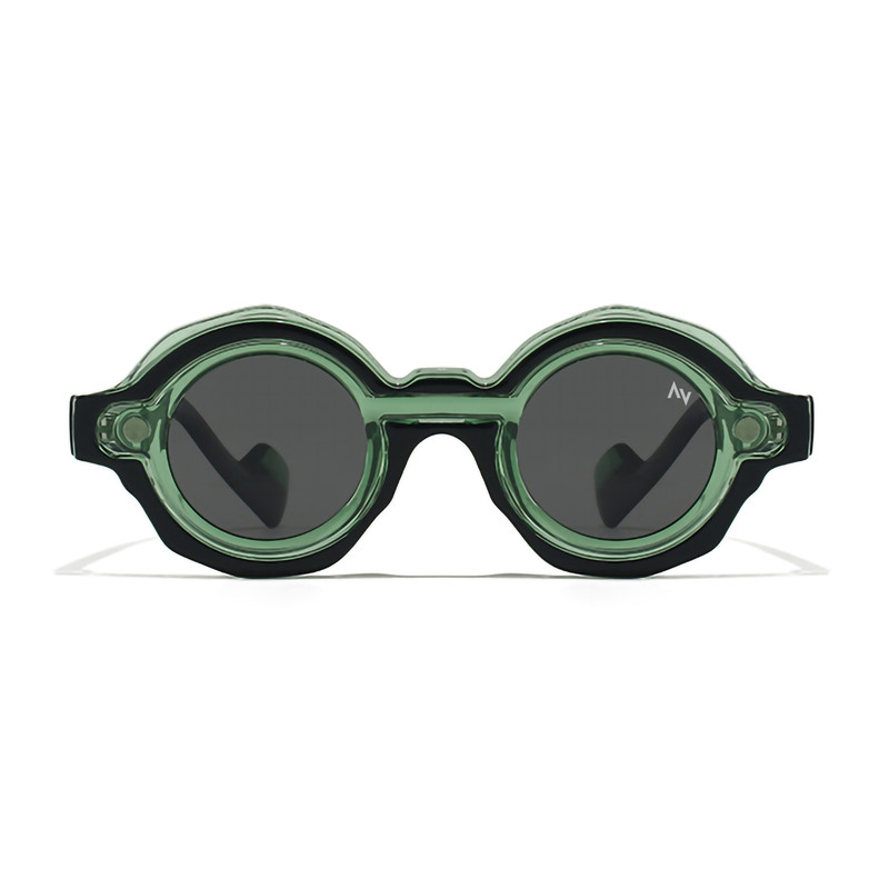 فریم عینک طبی آلبرت وگ مدل SZ3005 C2 Polarized Double Switch به همراه کاور آفتابی