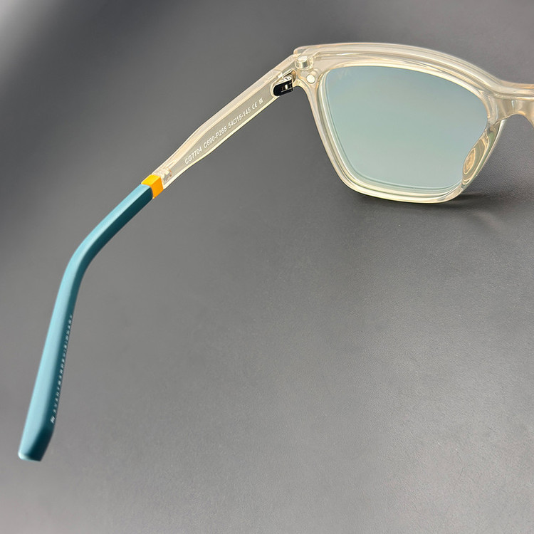 فریم عینک طبی آلبرت وگ مدل CG7704C690-P265 Polarized Double Switch به همراه کاور آفتابی