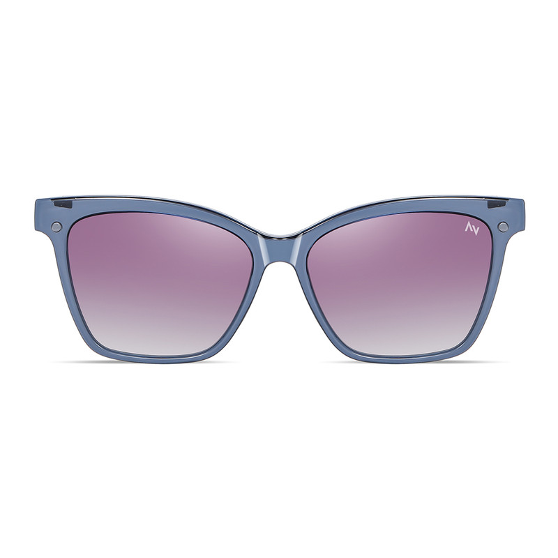 فریم عینک طبی آلبرت وگ مدل CG7704C344-P190 Polarized Double Switch به همراه کاور آفتابی