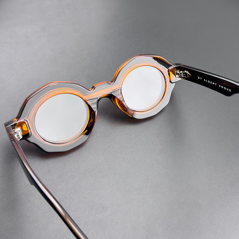 فریم عینک طبی آلبرت وگ مدل SZ3005 C6 Polarized Double Switch به همراه کاور آفتابی