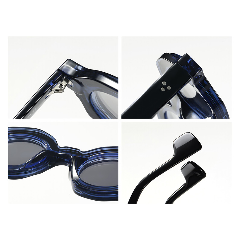 فریم عینک طبی آلبرت وگ مدل SZ3005 C5 Polarized Double Switch به همراه کاور آفتابی