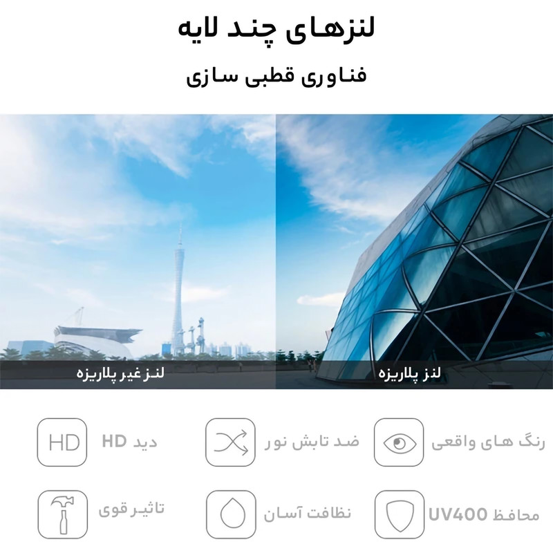 عینک آفتابی خلبانی (Aviator) مردانه آلبرت وگ مدل 6314C104P131 Avantgarde Visionary