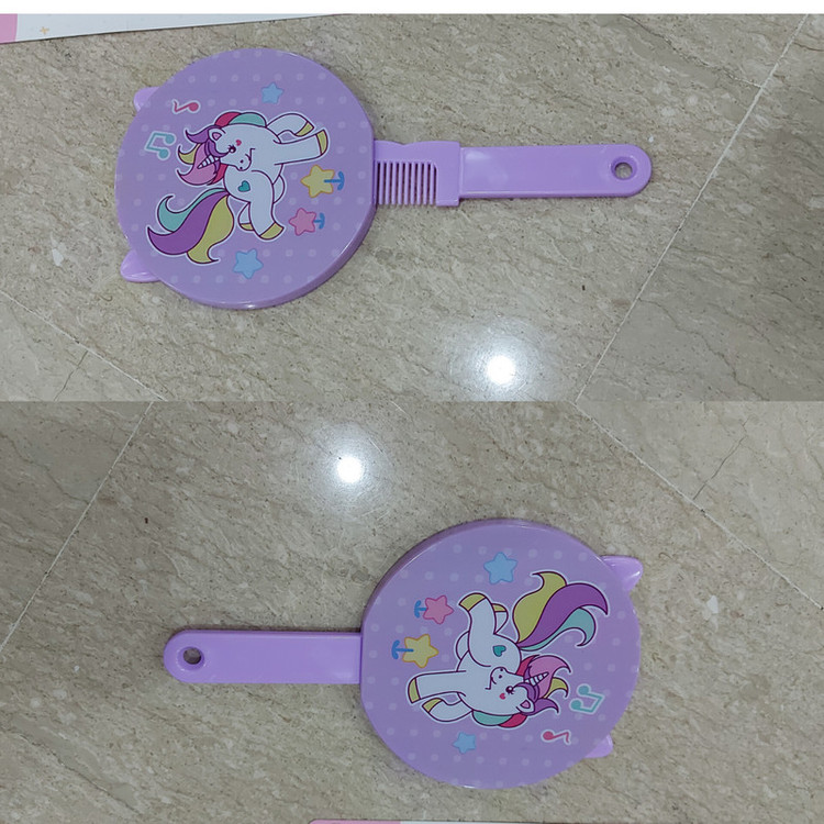 ست شانه و آینه کودک مدل P21 مجموعه ۲ عددی