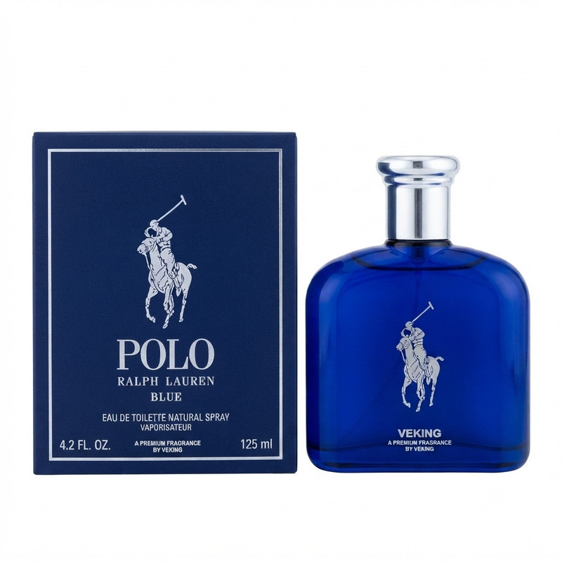 ادوتویلت مردانه وکینگ مدل پلو بلو POLO BLUE با رایحه معتدل حجم 125 میلیلیتر
