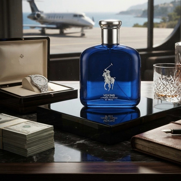 ادوتویلت مردانه وکینگ مدل پلو بلو POLO BLUE با رایحه معتدل حجم 125 میلیلیتر