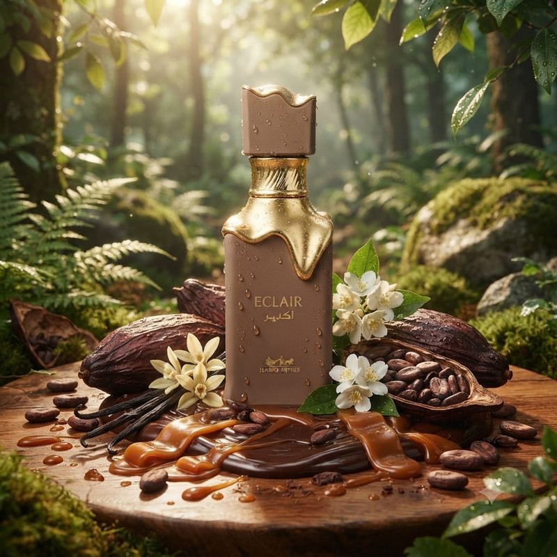 ادوپرفیوم زنانه جسیکاتواین مدل اکلایر ECLAIR با رایحه گرم حجم ۱۰۰ میلیلیتر