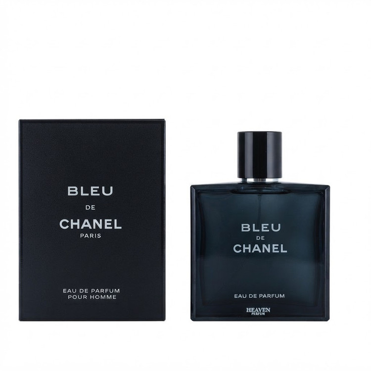 ادو پرفیوم مردانه هیوِن مدل بلو د چنل BLUE CHANEL حجم 100 میلیلیتر، با رایحه چوبی و معتدل،ماندگاری زیاد و پخش بوی قوی