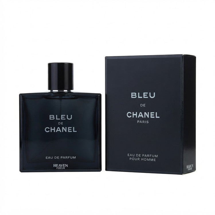 ادو پرفیوم مردانه هیوِن مدل بلو د چنل BLUE CHANEL حجم 100 میلیلیتر، با رایحه چوبی و معتدل،ماندگاری زیاد و پخش بوی قوی